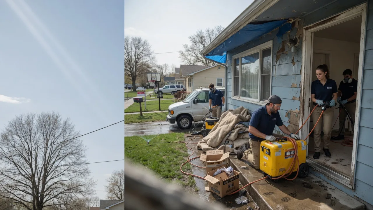 Basement Flood Cleanup in Marshville, NC near me